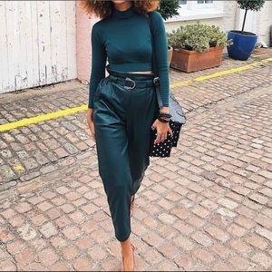 NEVER WORN!!! River Island Faux Leather pants